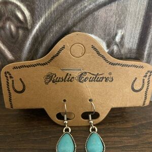 Turquoise Teardrop Earrings